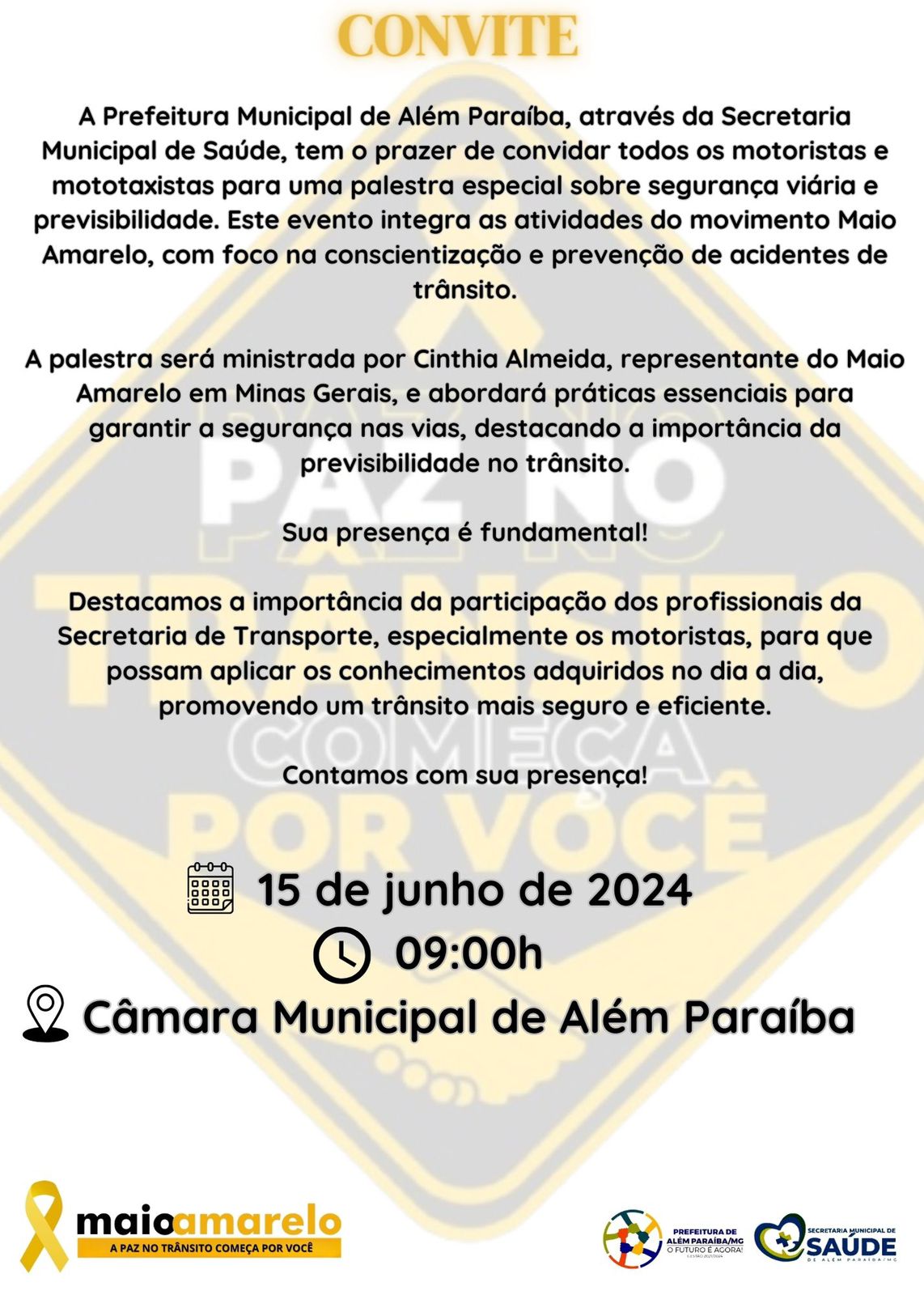 Comunicado de Adiamento de Evento